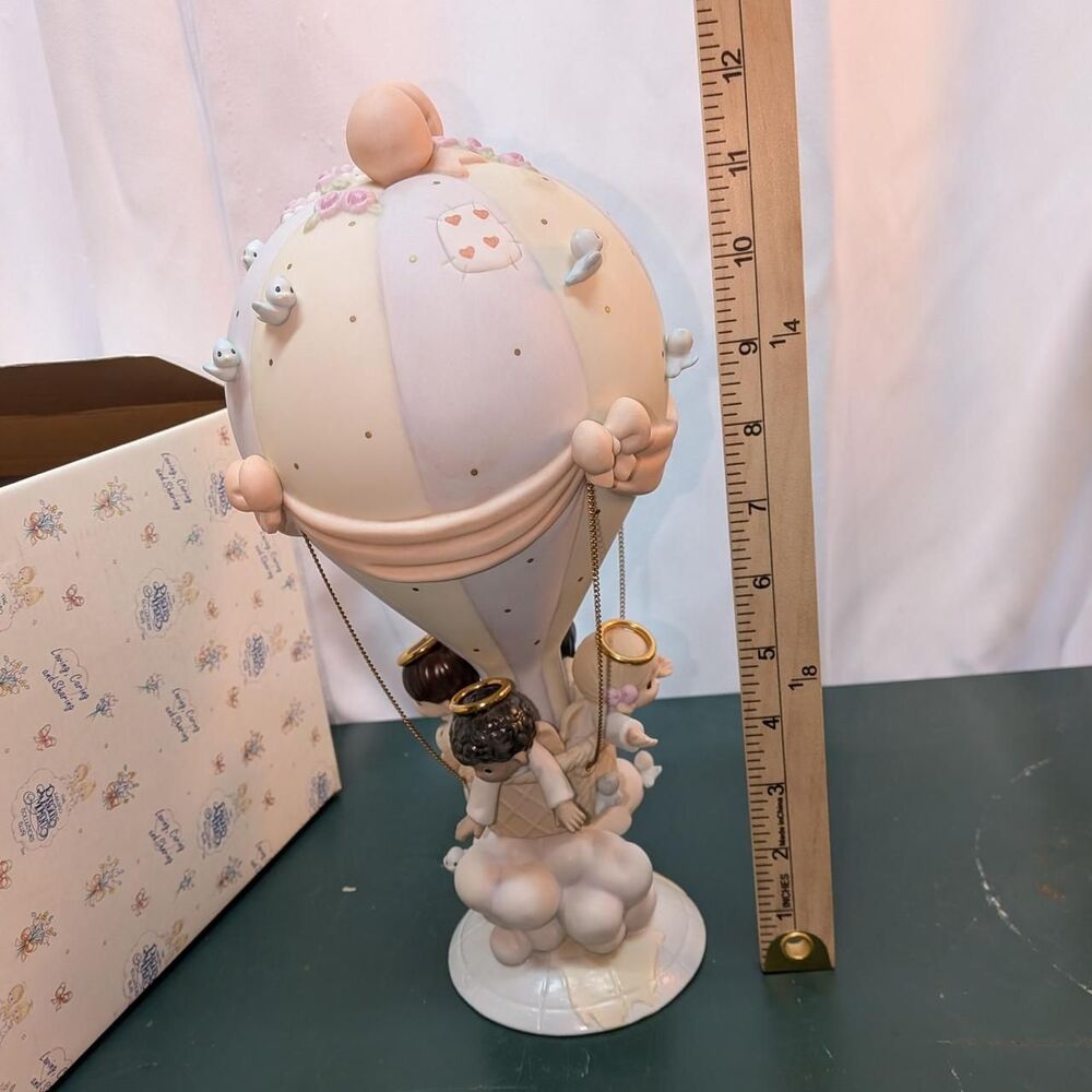 Vintage 1999 Precious Moments "He Watches Over Us All" RARE